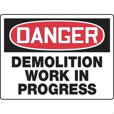 Accuform BIGSIGNS OSHA DANGER SAFETY SIGN MCRT102VP MCRT102VP
